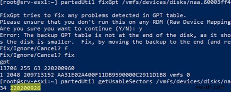 【vSphere/ESXi】VMFSデータストアの容量を拡張する方法（GUI・コマンドライン両対応）