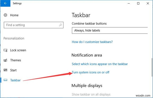 Windows 10でタスクバーにバッテリーアイコンが表示されないときの直し方