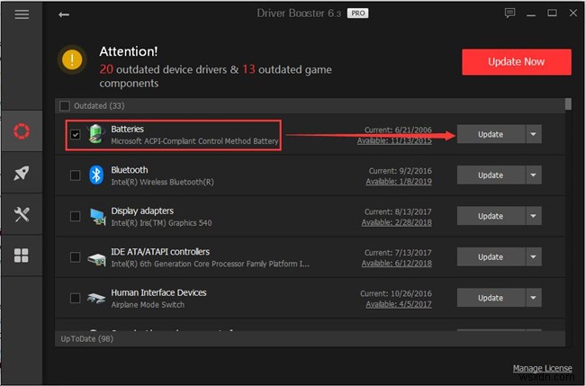 Windows 10でタスクバーにバッテリーアイコンが表示されないときの直し方