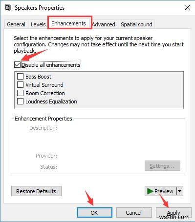 解決済み：Windows 10でテストトーンが再生できない原因と11の対処法