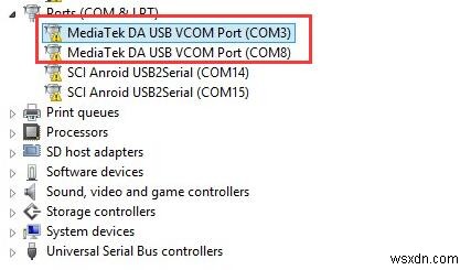 Windows 10でMTK（MediaTek）VCOM USBドライバーエラーを修正する方法