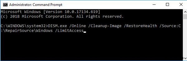 修正方法：Windows 10で発生するDISMエラー87