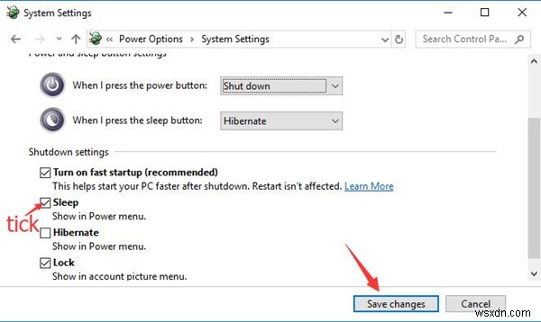 【解決済み】Windows 10の電源オプションにスリープが表示されないときの対処法4選