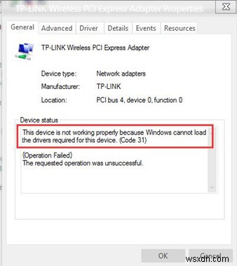 Windows 10のネットワークアダプターで発生するコード31エラーの解決方法