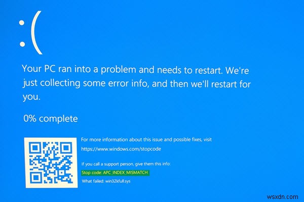 【完全解決】Windows 10/8/7でAPC_INDEX_MISMATCHのブルースクリーンを修正する7つの方法