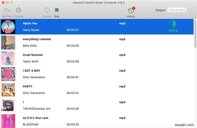 UkeySoftでApple MusicとSpotifyの楽曲をMP3に変換する方法【徹底解説】