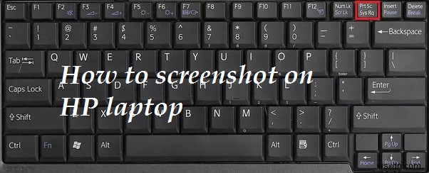 Windows 10/8/7対応！HPノートパソコンでスクリーンショットを撮る3つの方法