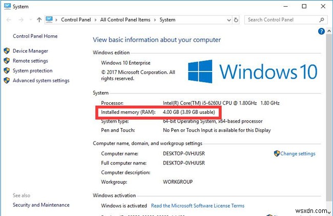 Windows 10でRAM(メモリ)容量を確認する4つの方法と必要な容量の目安