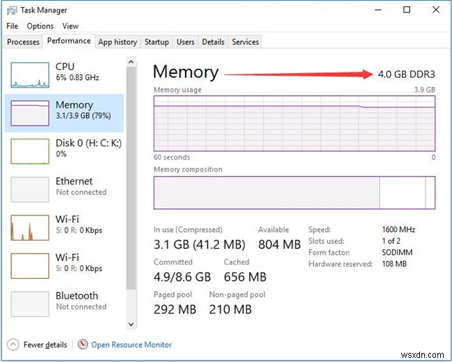 Windows 10でRAM(メモリ)容量を確認する4つの方法と必要な容量の目安