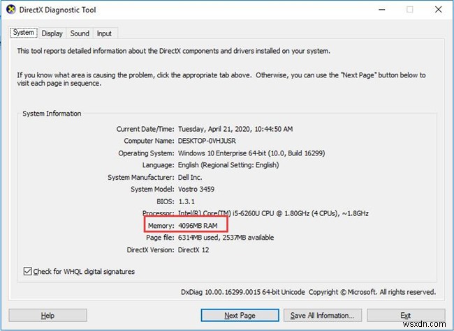 Windows 10でRAM(メモリ)容量を確認する4つの方法と必要な容量の目安