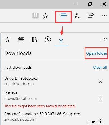 Microsoft Edgeのダウンロードファイルを確認・管理する方法