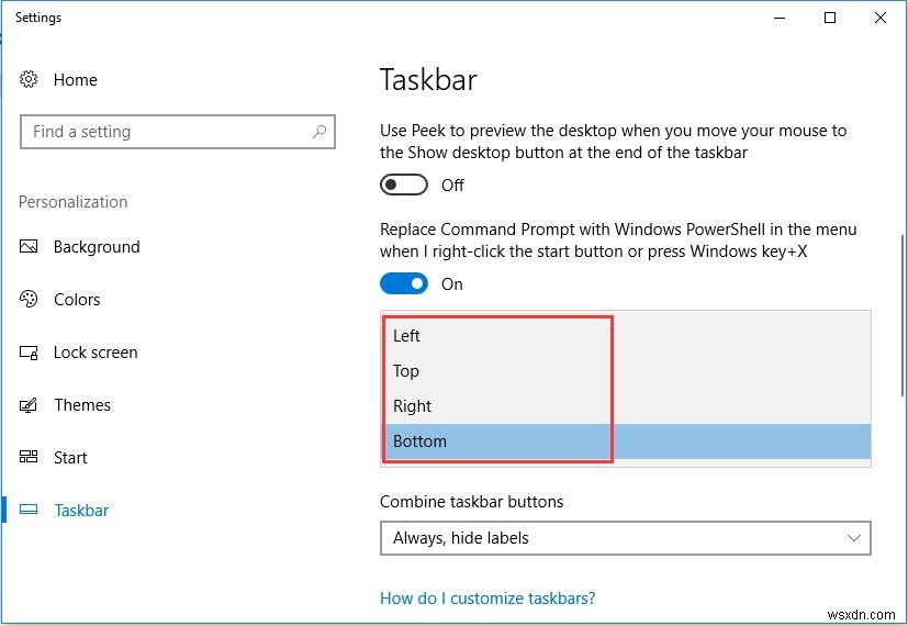 Windows 10でタスクバーの位置を変更する方法【画面の上下左右へ移動】