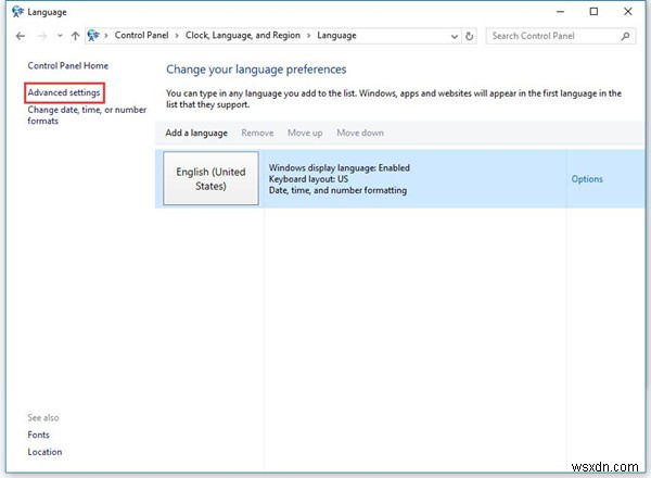 Windows 10の入力インジケーターと言語バーの表示・非表示を切り替える方法