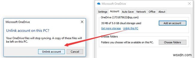 Windows10でOneDriveを無効化またはアンインストールする方法