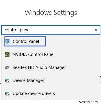 Windows 10でコントロールパネルを開く5つの簡単な方法