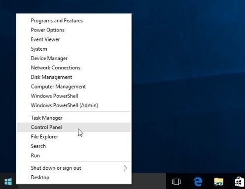 Windows 10でコントロールパネルを開く5つの簡単な方法