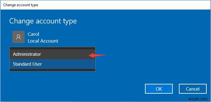 Windows 10で標準ユーザーを管理者に変更する4つの方法