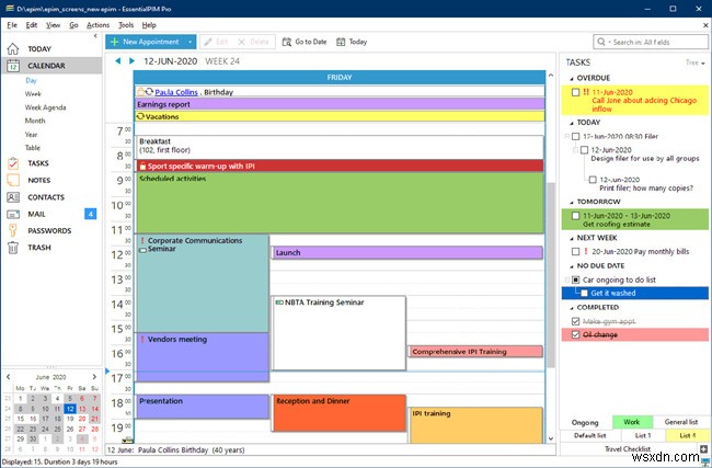 Windows用個人情報管理ソフト「EssentialPIM」で日々の業務を整理する方法