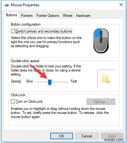 Windows 10/8/7でマウスが勝手にダブルクリックされる問題の解決法