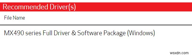 Windows 10/8/7/XP/Vista対応 Canon MX490ドライバーのダウンロード・更新方法