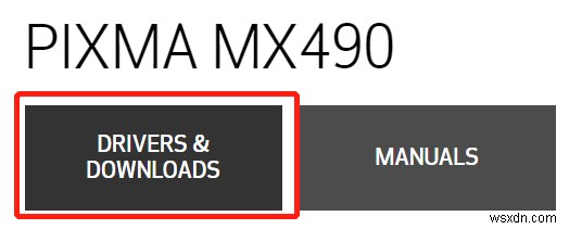 Windows 10/8/7/XP/Vista対応 Canon MX490ドライバーのダウンロード・更新方法