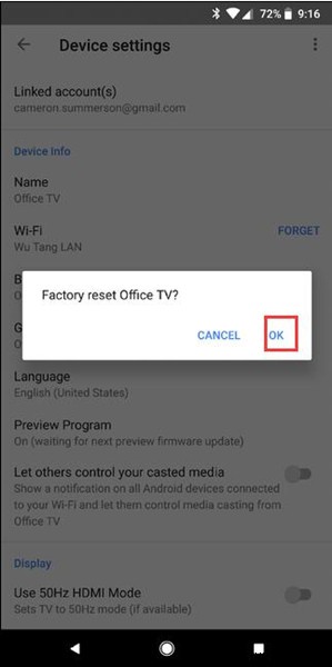 Chromecastをリセットする方法｜Google Homeアプリと本体ボタンでの初期化手順