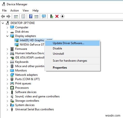 Windows 10でIntelグラフィックドライバーを更新する3つの方法