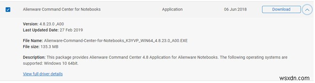 【解決済み】Alienware Command CenterがWindows 10で動作しないときの対処法