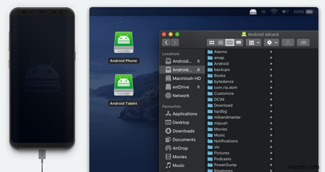 MacDroidレビュー：MacとAndroid間のファイル転送をUSB接続だけで簡単に実現