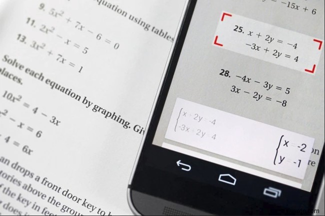 Photomath – スマホカメラで数学の問題を簡単に学べる・解ける無料アプリ