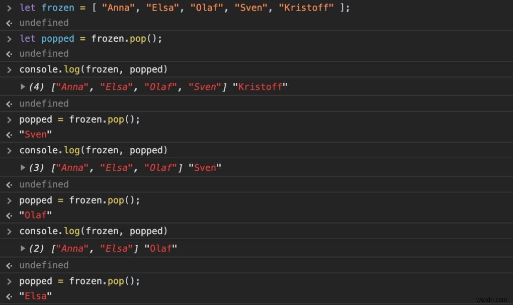 JavaScriptのpopメソッドとは？基本の構文と使い方をわかりやすく解説