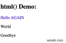 jQueryのhtml()メソッドの使い方を徹底解説!基本構文と実践例