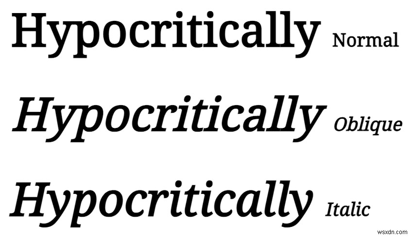 CSSのfont-styleプロパティの使い方｜normal・italic・obliqueの違いを解説