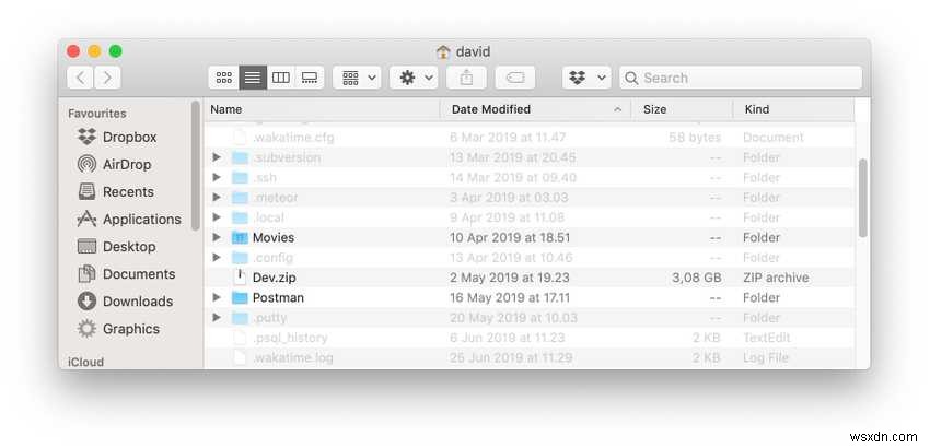 Macで隠しファイル・隠しフォルダをすべて表示する方法