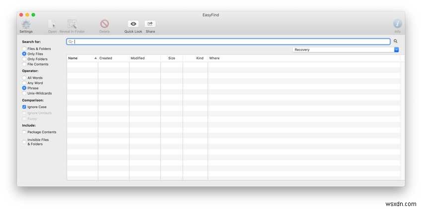 EasyFindアプリでMac上のファイルを素早く見つける方法