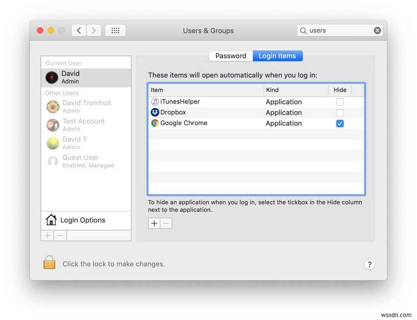 Macの起動時にアプリが自動的に立ち上がるのを止める方法