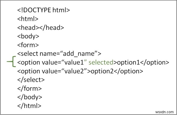 【HTML入門】select要素のドロップダウンリストにデフォルト値(初期選択)を設定する方法