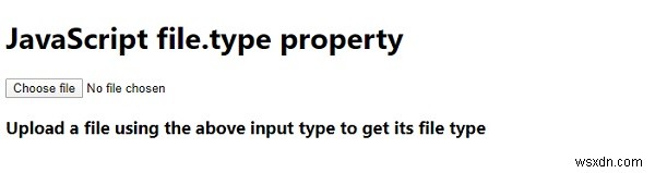 JavaScript Web APIのFile.typeプロパティとは？ファイルのMIMEタイプを取得する方法