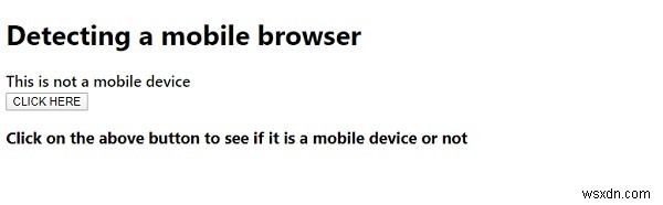 JavaScriptでモバイルブラウザを検出する方法【サンプルコード付き】