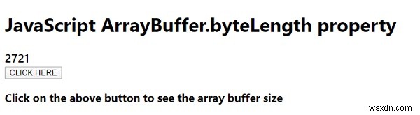 JavaScriptのArrayBuffer.byteLengthプロパティとは?使い方をサンプルコードで解説
