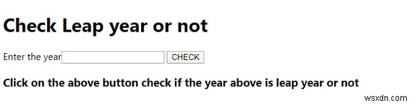 JavaScriptで特定の年がうるう年かどうかを判定するプログラムの作成方法