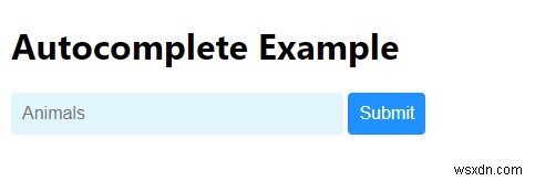 JavaScriptでオートコンプリート(入力補完)機能を実装する方法