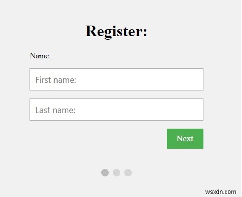 JavaScriptで複数ステップのフォームを作成する方法｜入力チェック付きマルチステップフォームの実装例