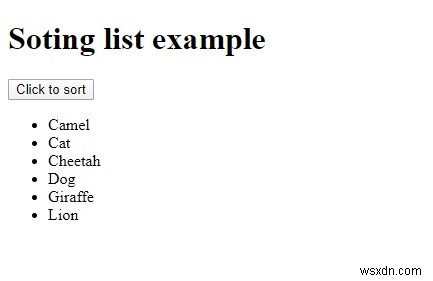 JavaScriptでHTMLリストを並べ替える方法を初心者向けに解説