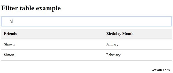 JavaScriptでテーブルを検索・絞り込むフィルター機能を実装する方法