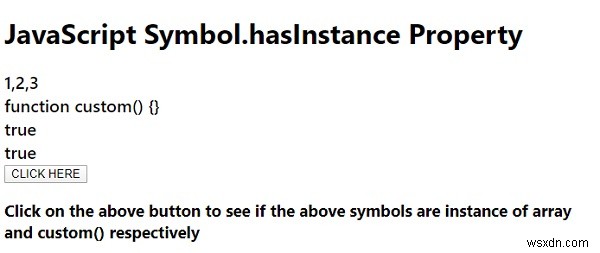 JavaScriptのSymbol.hasInstanceプロパティとは?使い方と実行例をわかりやすく解説