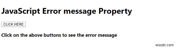JavaScriptのmessageプロパティとは?エラーメッセージの取得方法をサンプルコードで解説