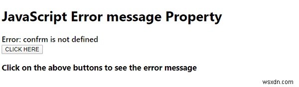 JavaScriptのmessageプロパティとは?エラーメッセージの取得方法をサンプルコードで解説
