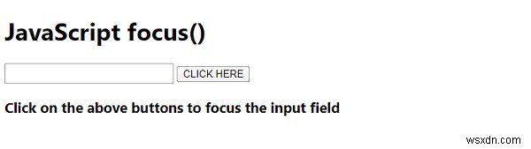 JavaScriptのfocus()メソッドとは？使い方とサンプルコードを解説