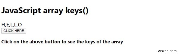 JavaScriptのarray.keys()メソッドとは?使い方とサンプルコードを解説